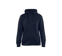 Blakläder 339510488800S Sweat zippé pour Femme Taille Bleu Marine, S