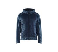 Sweatshirt avec piquÃ© sur le devant femme Blaklader Bleu XL