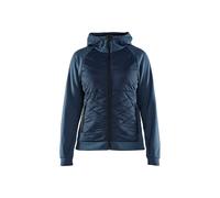 Sweatshirt avec piqué sur le devant femme Blaklader Bleu 2XL