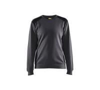 Sweatshirt col rond bicolore femme Blaklader Gris 3XL