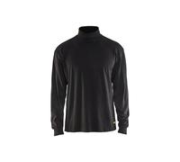 Sous Pull col roule noir 33201040