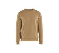 Sweatshirt en coton Blaklader Beige M