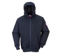 Portwest FR81 Sweatshirt FR zippe a capuche Marine - Taille M