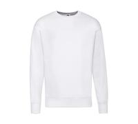 Sweatshirt Fruit of the Loom Lightweight Set-In Blanc 2XL