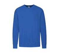 Sweatshirt Fruit of the Loom Lightweight Set-In Bleu 2XL