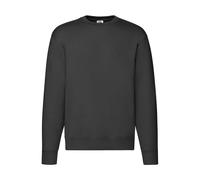 Sweatshirt Fruit of the Loom Premium Set In Noir 2XL
