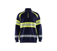 Sweatshirt haute visibilitÃ© Blaklader Bleu L