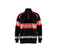 Sweatshirt haute visibilitÃ© Blaklader Noir 3XL