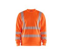 Sweatshirt haute visibilitÃ© Blaklader Orange 2XL