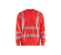 Sweatshirt haute visibilitÃ© Blaklader Rouge 3XL