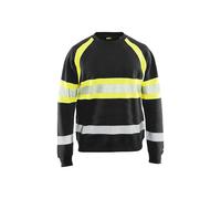 Blakläder Sweatshirt haute visibilité Noir Taille XL