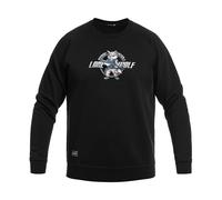 Sweatshirt Hawk Lone Wolf Pentagon - Black 3XL