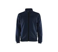 Sweatshirt zippÃ© Blaklader Bleu 4XL