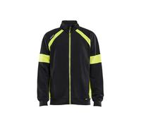 Sweatshirt zippÃ© haute visibilitÃ© Blaklader Noir M