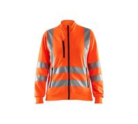 Sweatshirt zippÃ© haute visibilitÃ© femme Blaklader Orange XL