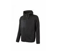 Sweat de travail zippé RAINBOW Black Carbon TL U-Power