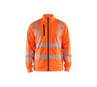 Sweatshirt zippé haute visibilité Blaklader Orange XS