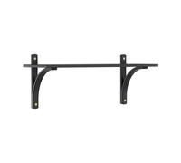 Swedese Étagère Levi à 1 plateau Frêne noirci-laiton. 90 cm