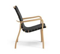 Swedese Fauteuil bas Primo chêne huilé Noir