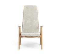 Swedese Fauteuil Lamino chêne huilé/peau de mouton Offwhite (blanc)