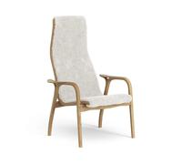 Swedese Lamino Fauteuil Haut Chêne Huilé/Off White/Peau de Mouton