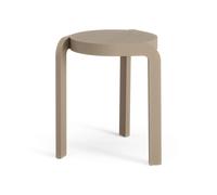 Swedese Spin tabouret rond H44 cm Frêne-nutmeg. Ø32x44 cm