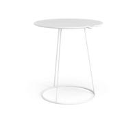 Swedese Table avec relief Breeze Ø46 cm Blanc