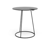 Swedese Table avec relief Breeze Ø46 cm Noir