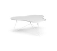 Swedese Table Flower mono 107x114 cm H45 cm frêne laminé blanc