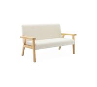 swe anquette pour enfant bouclette et bois d'hévéa 2 places ISAK KID