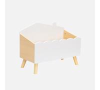 swe offre à Jouets Enfant Effet Bois. Blanc. L 58 x P 28 x H 44.5 cm