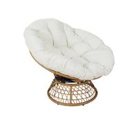 swe auteuil papasan polyrotin Rotatif. loveuse Outdoor/Indoor Ø96cm