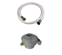 sweeek - Kit tuyau flexible de gaz + détendeur Quick-on Butane 27mm FLEXIBLE + DÉTENDEUR QUICK-ON BUTANE 27MM
