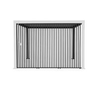 sweeek - Lot de 3 persiennes verticales 130cm pour pergola bioclimatique aluminium 4x3m Triomphe 3 PERSIENNES VERTICALES 130CM