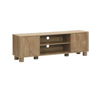 sweeek - Meuble TV exotique décor bois de manguier 2 portes 155cm Pondi