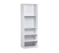 sweeek Module dressing avec 5 étagères blanc panneaux stratifiés MODULO