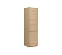 sweeek Module dressing décor bois 2 portes 5 niveaux naturel - Kuba KUBA