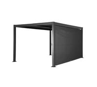 sweeek - Pergola bioclimatique aluminium et acier 4x3m + auvent 4m Palace PALACE 4X3M + AUVENT 4M