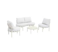 sweeek - Salon de jardin aluminium 4 places SOLENA