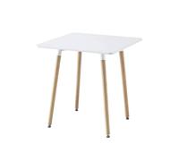 sweeek - Table à manger carrée scandinave pieds bois 2 places HEDVIG 70X70CM