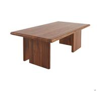sweeek Table basse rectangulaire MDF effet noyer TILOS