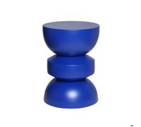 sweeek Table d'appoint bout de canapé table de chevet en métal bleu Assa Ø32 x H 43 5cm ASSA