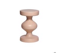 sweeek Table d'appoint bout de canapé table de chevet en métal rose Hawa Ø29 5 x H 48 5cm HAWA