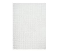sweeek - Tapis d'intérieur Bubble 100% Polyester Blanc Bumpy. 160 x 230 cm