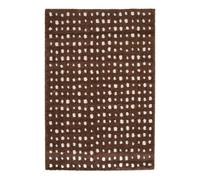sweeek - Tapis intérieur à Pois Marron et crème 160x230cm - Eno