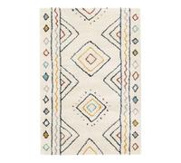 sweeek - Tapis intérieur Motif berbère crème. Bleu et Orange Ralph 160x230cm