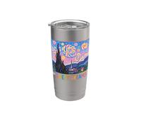 Sweet Dreams Cute Van Gogh Starry Night Peinture Bonbons Gobelet isotherme en acier inoxydable double paroi