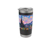 Sweet Dreams Cute Van Gogh Starry Night Peinture Bonbons Gobelet isotherme en acier inoxydable double paroi