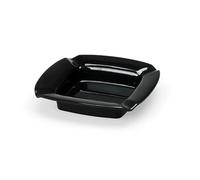 SWEET HOME Cendrier de table carré noir en mélamine 4 secteurs cod.HT00407LU cm 13x13x2,5h by Varotto & Co.