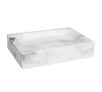 Sweet Home Collection Ensemble d'accessoires de Salle de Bain, Collections Uniques, Moderne Classique Contemporain, décoratif, Beaux Designs, Bains Douche Baignoire, Porte-Savon, Plaza